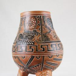 Vessel with Pre-Columbian Designs