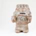 Pre-Columbian Reproduction Figure with Skulls on Forehead