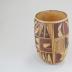Zuni Burnished Pot (Cracked &amp; Repaired)