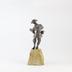 Sterling Silver Sculpture of Man playing Violin, made in Israel