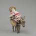 Moroccan Peasant Doll Riding a Donkey