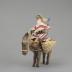 Moroccan Peasant Doll Riding a Donkey