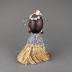 Yagua Doll with Straw Dress and Beads