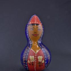 Painted Gourd Doll