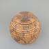 Botswana Woven Coil Basket with Lid
