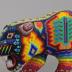 Huichol Beaded Jaguar