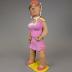 Pink Dress Woman
