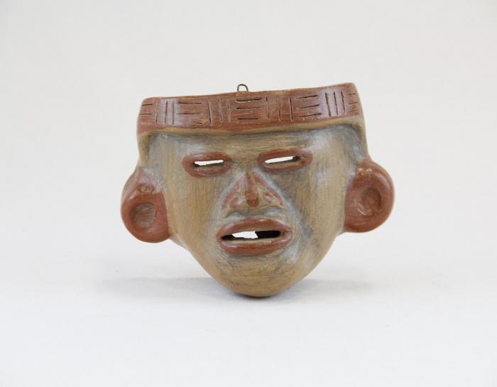 Small Pre-Columbian Face Mask Image 1