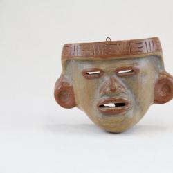 Small Pre-Columbian Face Mask