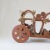 Ceramic Cart with Wheels