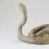 Ceramic Coiled Rattlesnake